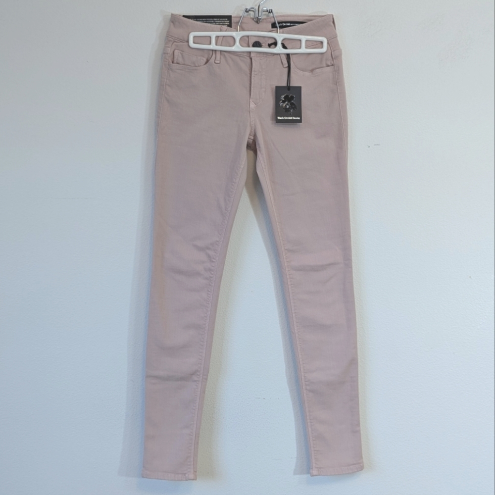 BLACK ORCHID Black Jewel Mid Rise Jeans